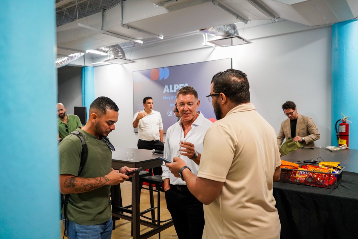 Networking after the panel event